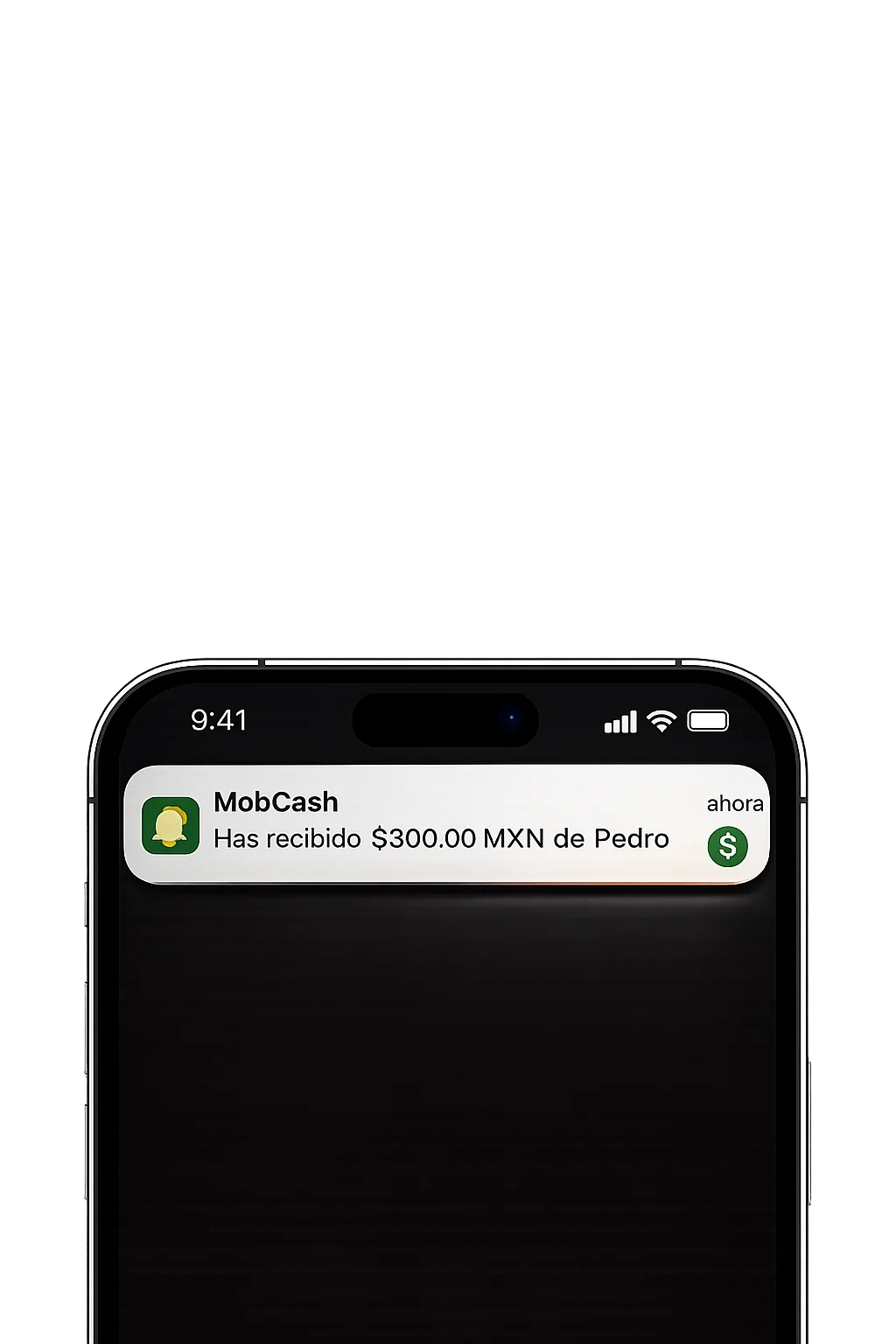 Interfaz MobCash — Historial y conciliación transaccional